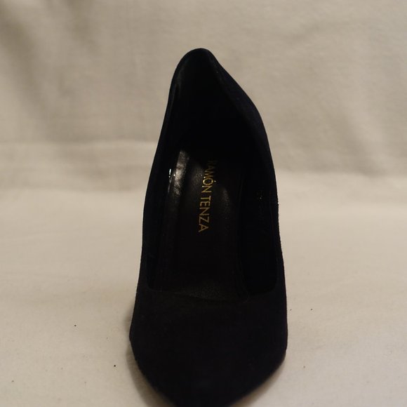NEW! Ramon Tenza Black Sparkly Wedges - Picture 5 of 6